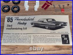 1965 Thunderbird Hardtop 1/25 Missing 1 Screw Unbuilt Vintage AMT Model