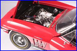 1965 Vette Chevy 1 Corvette Sport Race Car Exotic 18 Vintage 24 Carousel Red 12