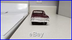 1966 AMT Ford Falcon MINT TRUE Promo car XTRA rare BURGUNDY! 66 FoMoCo