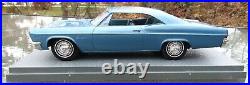 1966 Chevrolet Super Sport Impala Marina Blue Dealership Promotional Car CLEAN
