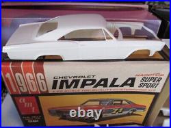 1966 Chevy Impala SS ht. AMT Model car kit unbuilt