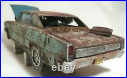 1966 Chevy Nova SS Junkyard Barn Find Weathered Custom Built Model 1/25 AMT