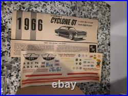 1966 Comet Cyclone GT 1/25 Model Kit AMT Vintage MIB NEW Unbuilt