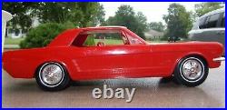 1966 Ford Mustang Dealer Promo Car Poppy Red EXCELLENT