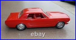 1966 Ford Mustang Dealer Promo Car Poppy Red EXCELLENT