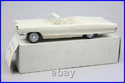 1966 Pontiac Bonneville Convertible Dealer Promo Car Ivory 1/25 Scale With Box