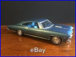 1967 Chevy Chevrolet Impala SS 427 Dealer Promo Friction Car Vintage Toy AMT