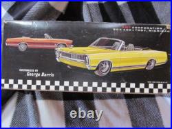 1967 Ford Galaxie convertible Model kit AMT unbuilt complete