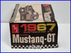 1967 Ford Mustang GT Model Customizable Kit 124 Vintage AMT GENE WINFIELD