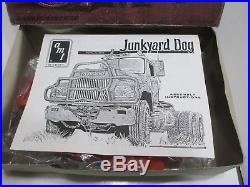 1967 Mack Truck Junk Yard Dog Model Kit Amt Mint In Box