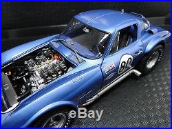 1967 Vette 1 Chevy Corvette Chevrolet Built Race Car 24 Vintage 25 Model 12