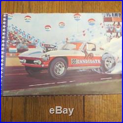 1967 corvette model kit AMT The Candidate 1/25 Extremely rare complete unbuilt