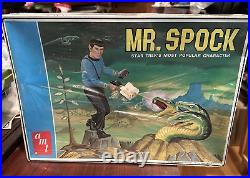 1968 AMT STAR TREK MR SPOCK MODEL KIT Landscape BOX Sealed New Original Owner