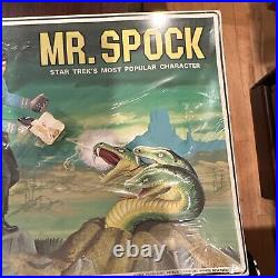1968 AMT STAR TREK MR SPOCK MODEL KIT Landscape BOX Sealed New Original Owner