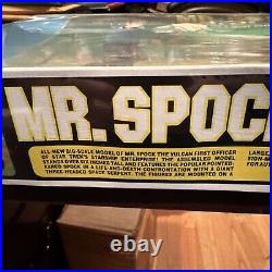 1968 AMT STAR TREK MR SPOCK MODEL KIT Landscape BOX Sealed New Original Owner
