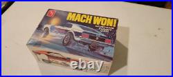 1969-70 Ford Mustang Mach Won Boss 429 Vintage Amt Model Kit Sealed-bag Rare