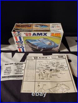 1969 AMX 69 USA Oldies Model Kit JO-HAN 1/25 VINTAGE MIB NEW Unbuilt