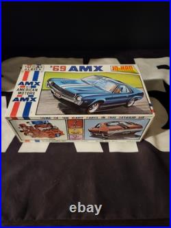 1969 AMX 69 USA Oldies Model Kit JO-HAN 1/25 VINTAGE MIB NEW Unbuilt