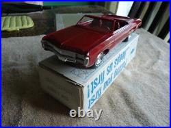 1969 CHEVROLET IMPALA CONV PROMO WithBOX REAL MINT GARNET RED WOW