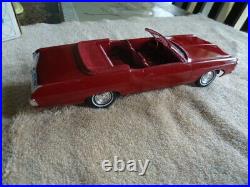 1969 CHEVROLET IMPALA CONV PROMO WithBOX REAL MINT GARNET RED WOW