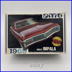 1969 Chevy Impala Model Kit By AMT -RARE Collectible Kit
