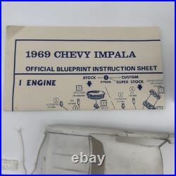 1969 Chevy Impala Model Kit By AMT -RARE Collectible Kit