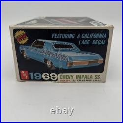 1969 Chevy Impala Model Kit By AMT -RARE Collectible Kit