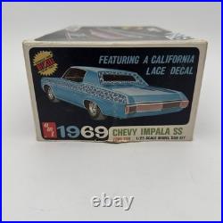 1969 Chevy Impala Model Kit By AMT -RARE Collectible Kit