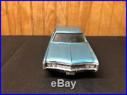 1969 Chevy Impala SS Big Block Dated Bumpers Blue & BLK MPC AMT 1/25 Johan Model