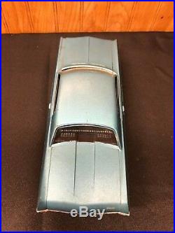 1969 Chevy Impala SS Big Block Dated Bumpers Blue & BLK MPC AMT 1/25 Johan Model
