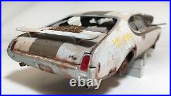 1969 Hurst Olds Junkyard Barn Find Weathered Custom Built Model 1/25 AMT