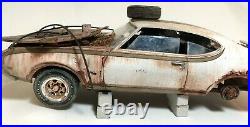 1969 Hurst Olds Junkyard Barn Find Weathered Custom Built Model 1/25 AMT