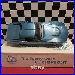 1970 Chevrolet Corvette cpe, 1/25 scale, Dealership promo model, Bridgehampton Blue