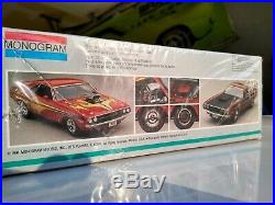 1970 Dodge Challenger R/T model kits (2) both still new in box, 70 E-Body Mopar