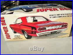 1970 Dodge Coronet Super Bee model kits (3) 70 Coronet MOPAR, Org Sales Brochure