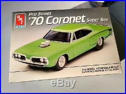 1970 Dodge Coronet Super Bee model kits (3) 70 Coronet MOPAR, Org Sales Brochure