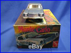 1970 Monte Carlo by AMT Full kit Series built factory stock with box # T326