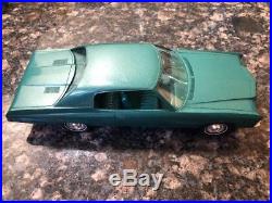 1971 Chevy Impala 454 Gm Dealership Plastic Promo Car 1/25 Model Amt Mpc Johan