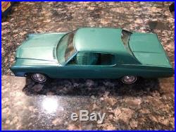 1971 Chevy Impala 454 Gm Dealership Plastic Promo Car 1/25 Model Amt Mpc Johan