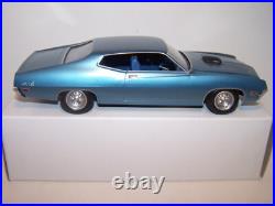 1971 Ford Torino pro-built model kit AMT 1/25 n JoHan Hubley MPC PMC No reserve