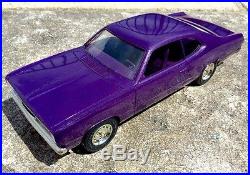 1971 Plymouth Duster Promo Model-plum Crazy-amt -ertl-jo Han