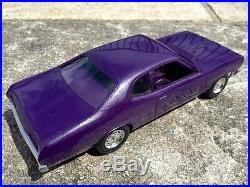 1971 Plymouth Duster Promo Model-plum Crazy-amt -ertl-jo Han