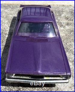 1971 Plymouth Duster Promo Model-plum Crazy-amt -ertl-jo Han