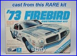 1973 FORMULA Firebird UPGRADED pkg #2 & Rally II Wheels 1/25 MPC Reliable Resin