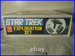 1974 Amt Star Trek Exploration Set Phaser Tricorder + More Model Kit Mint Sealed