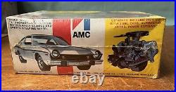 1975 AMC Matador Mighty Mat 1/25 AMT T437 Model Complete Unbuilt Kit, Sealed