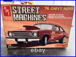 1976Chevy Nova Model Kit By AMT 1.25. Street Machines Series