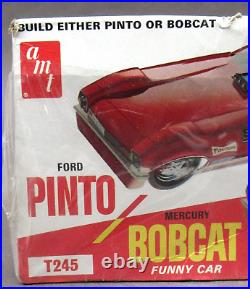 1976 AMT T245 FORD PINTO/MERCURY BOBCAT Funny Car 1/25 Model Kit factory sealed