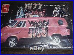 1977 AMT KISS ROCK BAND Custom Chevy Van MODEL KIT 1/25 Signed Gene & Shannon