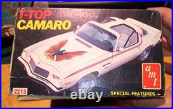 1977 CHEVY CAMARO T-TOP AMT 100 Vintage Model Kit